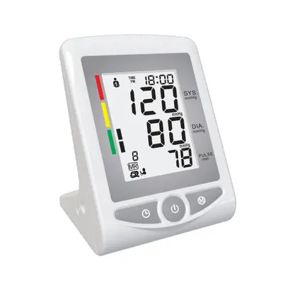 Monitor de presión arterial digital tipo brazo de precio de fábrica femenino